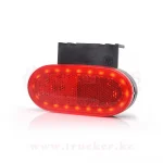 Габаритный огонь W197 12V/24V LED кабель сзади (1386/1387/1388) — изображение 4