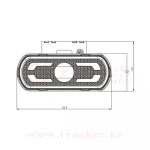 Габаритный огонь с проводом ADR с логотипом WAS W240 (1598/1599/1600) — изображение 5