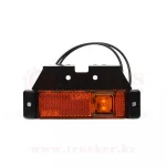 Габаритный огонь W45 12/24V с кронштейном (220Z/221Z/222Z)