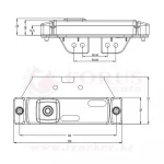 Габаритный огонь W45 12/24V с кронштейном (220Z/221Z/222Z) — изображение 8