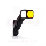 Рожок угловой длинный габаритный огонь передний-задний-боковой W48N WAS LOGO 12V/24V LED (неон) (2049NL/2049NP) — изображение 2