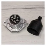 Розетка электрическая 7-pin/24V тип-N металл — изображение 3