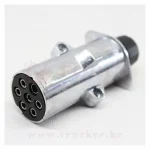 Вилка 7-pin/24V металл